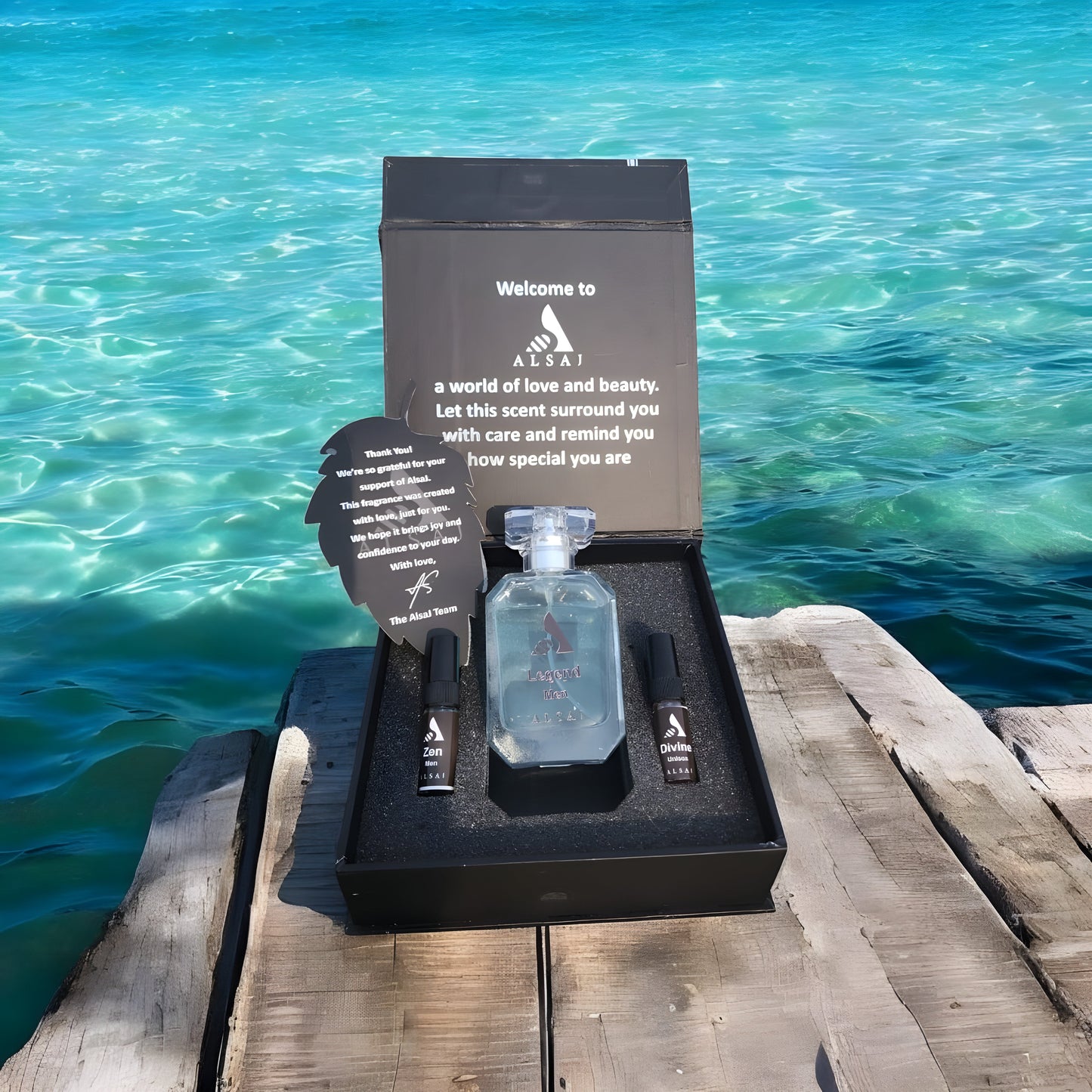 Alsaj | Signature Perfumes Combo | Legend + Golden Touch