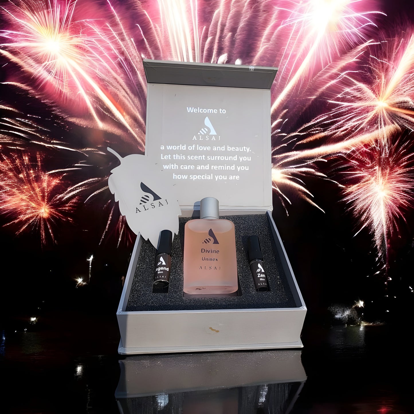 Alsaj Divine – Unisex Long-Lasting Luxury Perfume