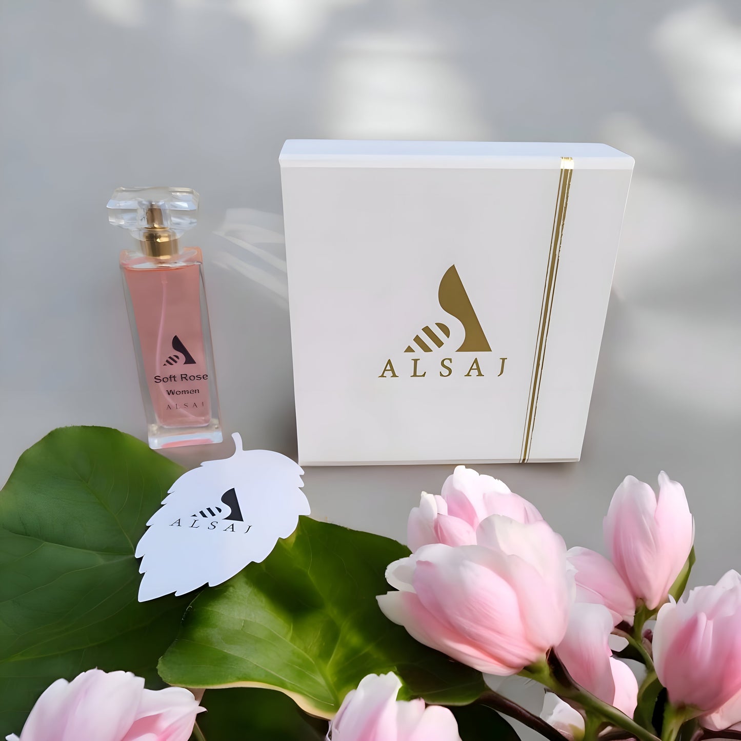Alsaj Soft Rose – Luxury Floral Perfume for Women